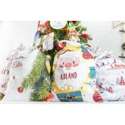 Săculeți personalizați pentru Crăciun
