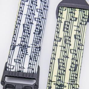 Lanyard cu model note muzicale