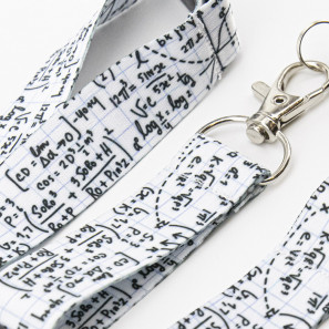 Lanyard-uri cu simboluri matematice pentru profesori