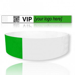 Brățări de intrare TYVEK cu cod de bare