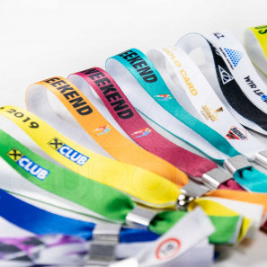 Brățări textile imprimate 15mm