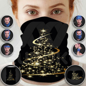 Crăciun 2 model de eșarfă multifuncțională