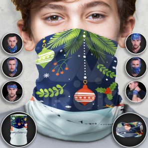 Crăciun 5 eșarfă multifuncțională pentru copii