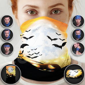 Eșarfă multifuncțională - Halloween