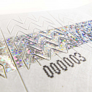 Brățară TYVEK cu hologramă 19mm