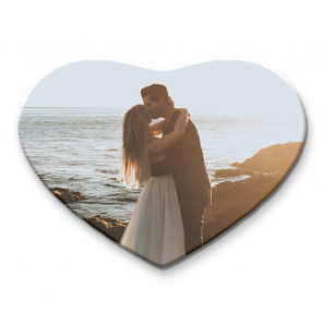 Magnet de frigider personalizat Inimă 5.4cm