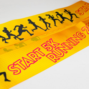 Panglică personalizată start-finish 