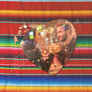 Puzzle personalizat - Inimă - 108 piese