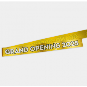 Panglică personalizabilă de inaugurare 