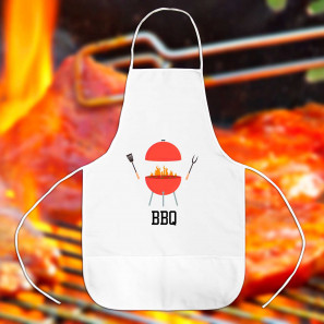 Șorț de bucătărie personalizat pentru adulți - cu buzunar