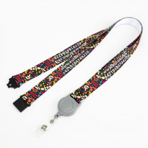 Lanyard cu sistem de eliberare de siguranță și yoyo