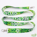 Lanyard eco cu două carabine