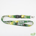 Lanyard eco personalizat cu catarama detasabila