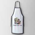Șorț de grătar cu model - E timpul pentru o bere