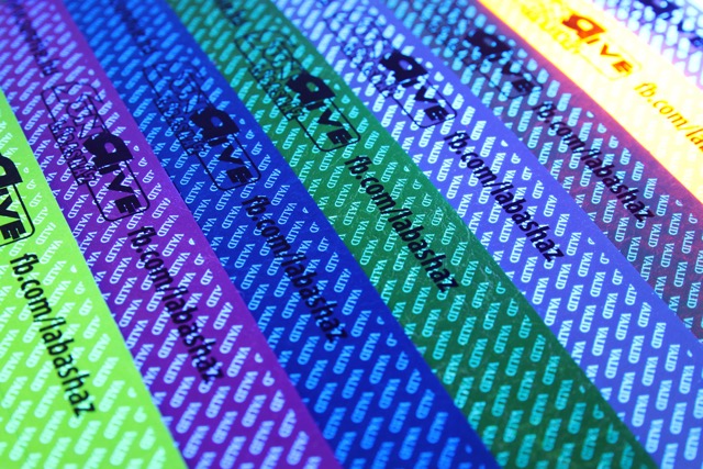 TYVEK Kontrollbaender mit Druck