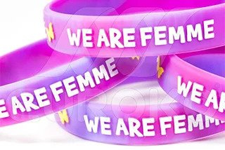 BRĂȚARĂ DIN SILICON EMBOSATĂ