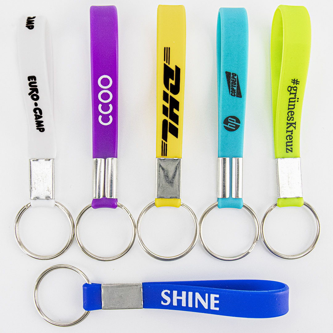 Breloc personalizabil din silicon
