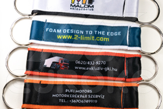 BRELOC TEXTIL ÎN DOUĂ STRATURI "DOUBLE" BRELOC TEXTIL ÎN DOUĂ STRATURI "DOUBLE"