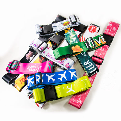 Curele pentru bagaje cu model