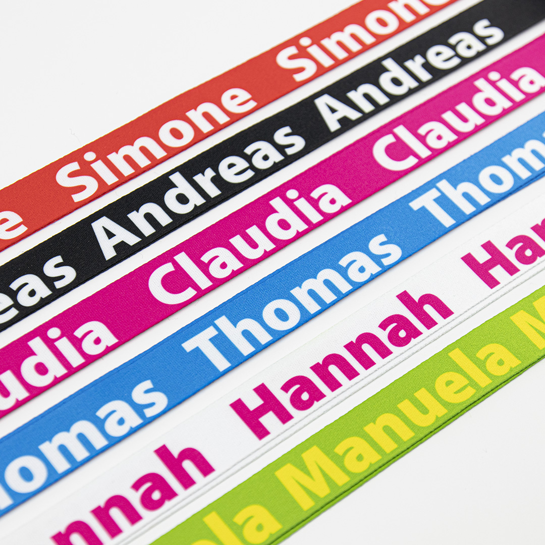 Lanyard personalizat cu nume 