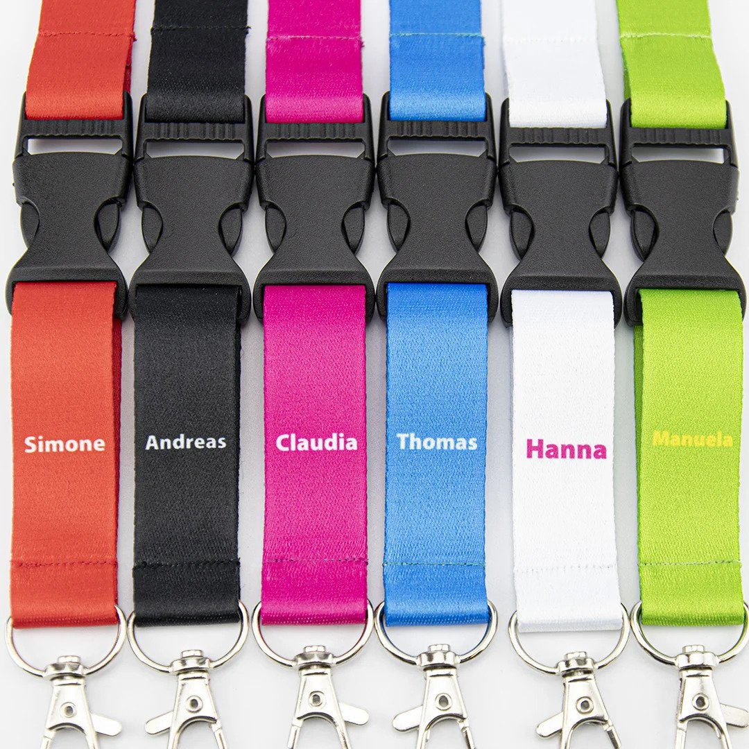 Lanyard personalizat cu nume 