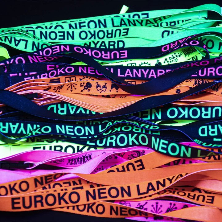 Lanyard-uri fluorescente Lanyard-uri fluorescente