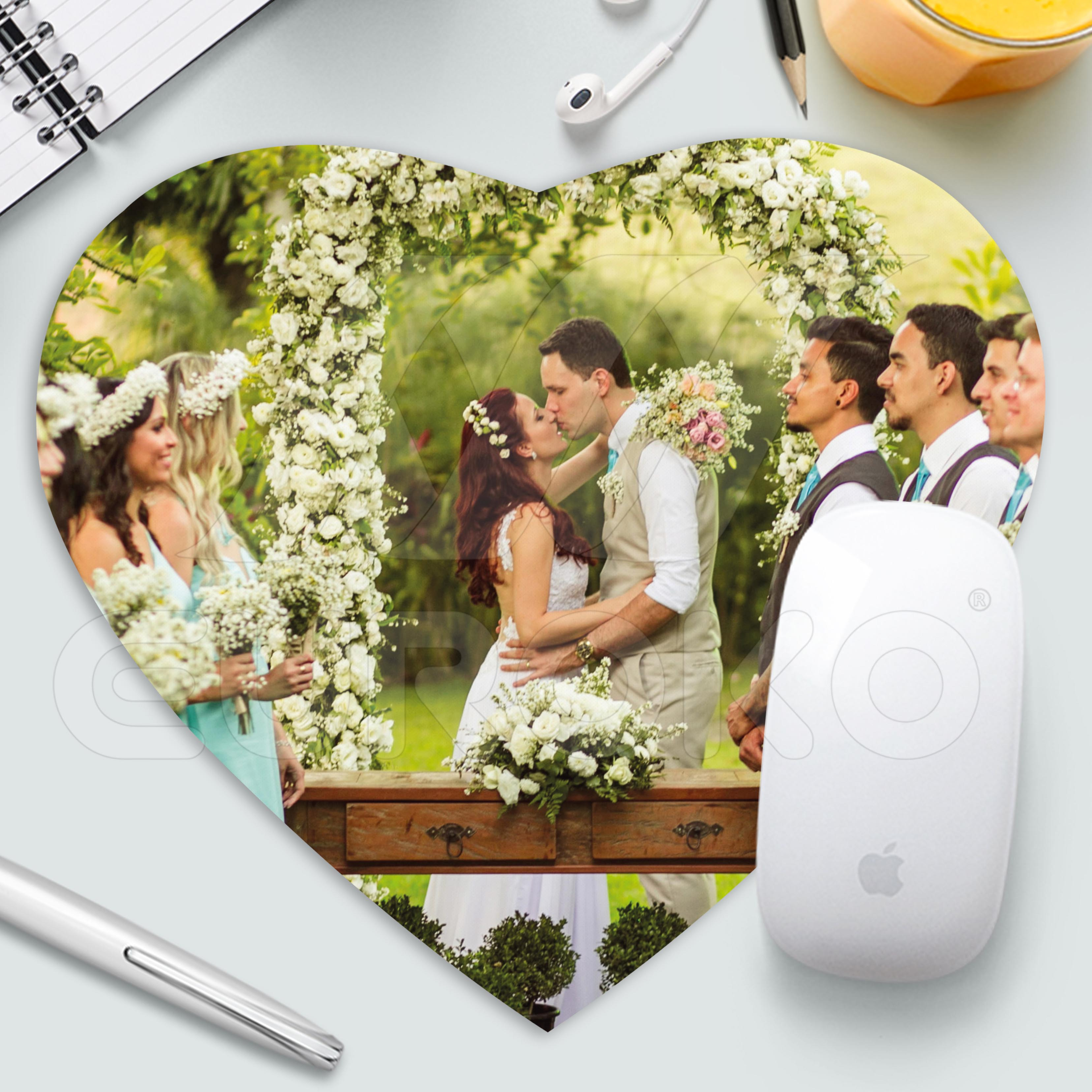 Mousepad personalizat - inimă