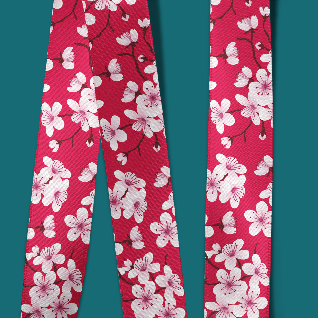 Panglică din mătase personalizată