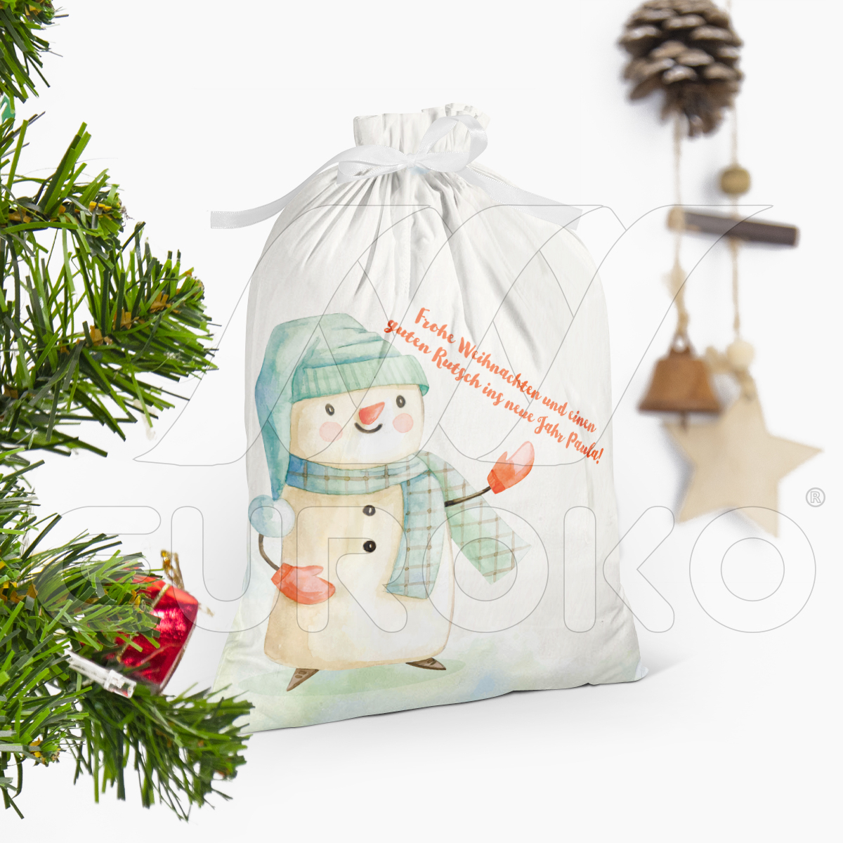 Săculeț personalizat cu nume 